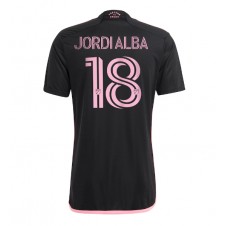 Inter Miami Jordi Alba #18 Bortedrakt 2024-25 Kortermet